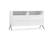 Modrest Candid Modern White Dresser by VIG Furniture