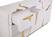 Modrest Aspen Modern White & Gold Dresser by VIG Furniture