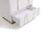 Modrest Nixa Modern White & Gold Chest by VIG Furniture