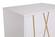 Modrest Nixa Modern White & Gold Chest by VIG Furniture