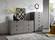 Modrest Buckley - Modern Grey Crackle Chest by VIG Furniture