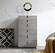 Modrest Buckley - Modern Grey Crackle Chest by VIG Furniture