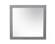 Modrest Buckley - Modern Grey Crackle Mirror by VIG Furniture