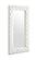 Modrest Legend - Modern White Bonded Leather Floor Mirror by VIG Furniture