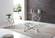 Modrest Hawkins Modern Glass & Stainless Steel Console Table by VIG Furniture