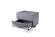 Modrest Duke Modern Grey & Black Gun Chrome Nightstand by VIG Furniture