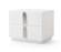 Modrest Token - Modern White & Stainless Steel Nightstand by VIG Furniture