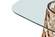 Modrest Javier Modern Glass & Rosegold Dining Table by VIG Furniture