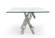 Modrest Legend Modern Glass & Stainless Steel Dining Table by VIG Furniture