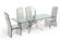 Modrest Legend Modern Glass & Stainless Steel Dining Table by VIG Furniture