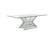 Modrest Crawford Modern Rectangular Glass Dining Table by VIG Furniture