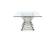 Modrest Crawford Modern Rectangular Glass Dining Table by VIG Furniture