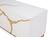Modrest Aspen Modern White & Gold TV Stand by VIG Furniture