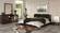 Nova Domus Fantasia - Walnut/Dark Grey Bed & Two Nightstands by VIG Furniture