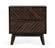 Modrest Daisy Mid-Century Dark Acacia Nightstand by VIG Furniture