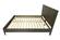 Modrest Oakley - Mid-Century Size Dark Brown Bed by VIG Furniture