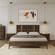 Modrest Oakley - Mid-Century Size Dark Brown Bed by VIG Furniture