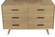 Modrest Claire - Contemporary Natural Light Mocha Acacia Dresser by VIG Furniture
