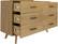 Modrest Claire - Contemporary Natural Light Mocha Acacia Dresser by VIG Furniture