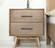 Modrest Claire - Contemporary Natural Light Mocha Acacia Nightstand by VIG Furniture
