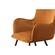 Modrest Barrett - Modern Orange & Black Dining Chair by VIG Furniture
