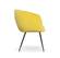Modrest Luzerne - Modern Yellow Velvet Dining Chair by VIG Furniture