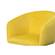 Modrest Luzerne - Modern Yellow Velvet Dining Chair by VIG Furniture