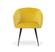 Modrest Luzerne - Modern Yellow Velvet Dining Chair by VIG Furniture