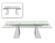 Modrest Latrobe - Modern Extendable Quartz Stone & Glass Dining Table by VIG Furniture