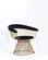 Modrest Chandler Black Velvet & Gold Dining Chair by VIG Furniture