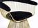 Modrest Chandler Black Velvet & Gold Dining Chair by VIG Furniture