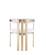Modrest Pontiac - Modern Beige Sherpa & Gold Dining Chair by VIG Furniture