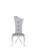 Modrest Bonnie Modern Grey Velvet & Stainless Steel Dining Chair (Set of 2) by VIG Furniture