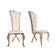 Modrest Bonnie - Beige Velvet & Rose Gold Dining Chair (Set of 2) by VIG Furniture