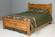Mustang Barnwood Bed by Viking Log Furniture