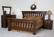 Timberwood Barnwood Bed by Viking Log Furniture