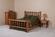 Hickory Jack Sawtooth Hickory Bed by Viking Log Furniture