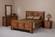 Rocky Creek Sawtooth Hickory Bed by Viking Log Furniture