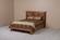 Rocky Creek Sawtooth Hickory Bed w/Low Profile Footboard by Viking Log Furniture