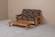 Barnwood Futon Frame Chair by Viking Log Furniture