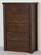 Barnwood Dark 6 Drawer Chest by Viking Log Furniture