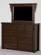 Barnwood Chesser Mirror by Viking Log Furniture