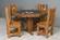 Barnwood Poker Table by Viking Log Furniture