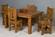 Barnwood Saddle Seat Dining Chair w/Arms by Viking Log Furniture