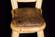 Log Upholstered Seat Dining Chair by Viking Log Furniture