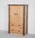 Northwoods 2 Drawer Armoire by Viking Log Furniture