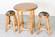 Log Pub Table by Viking Log Furniture