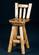 Northwoods Saddle Seat Bar Stool 24