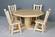 Log Poker Table by Viking Log Furniture