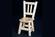 Log Saddle Seat Dining Chair by Viking Log Furniture